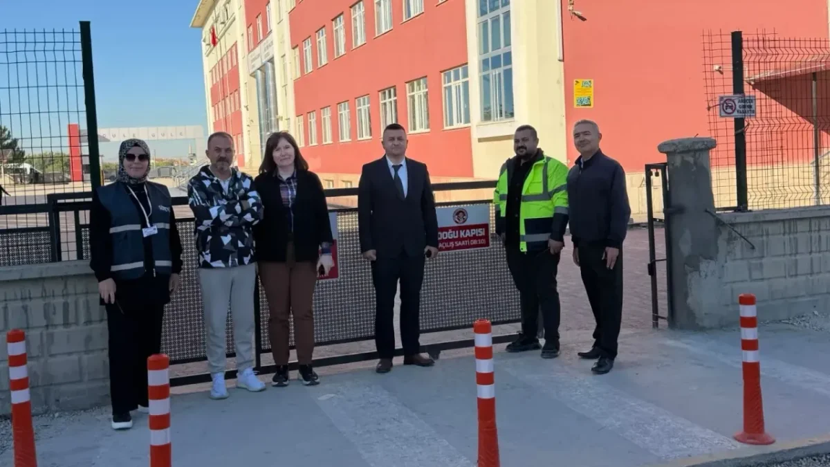 Ereğli’de Bu Okulun Güvenliği En Üst Seviyede
