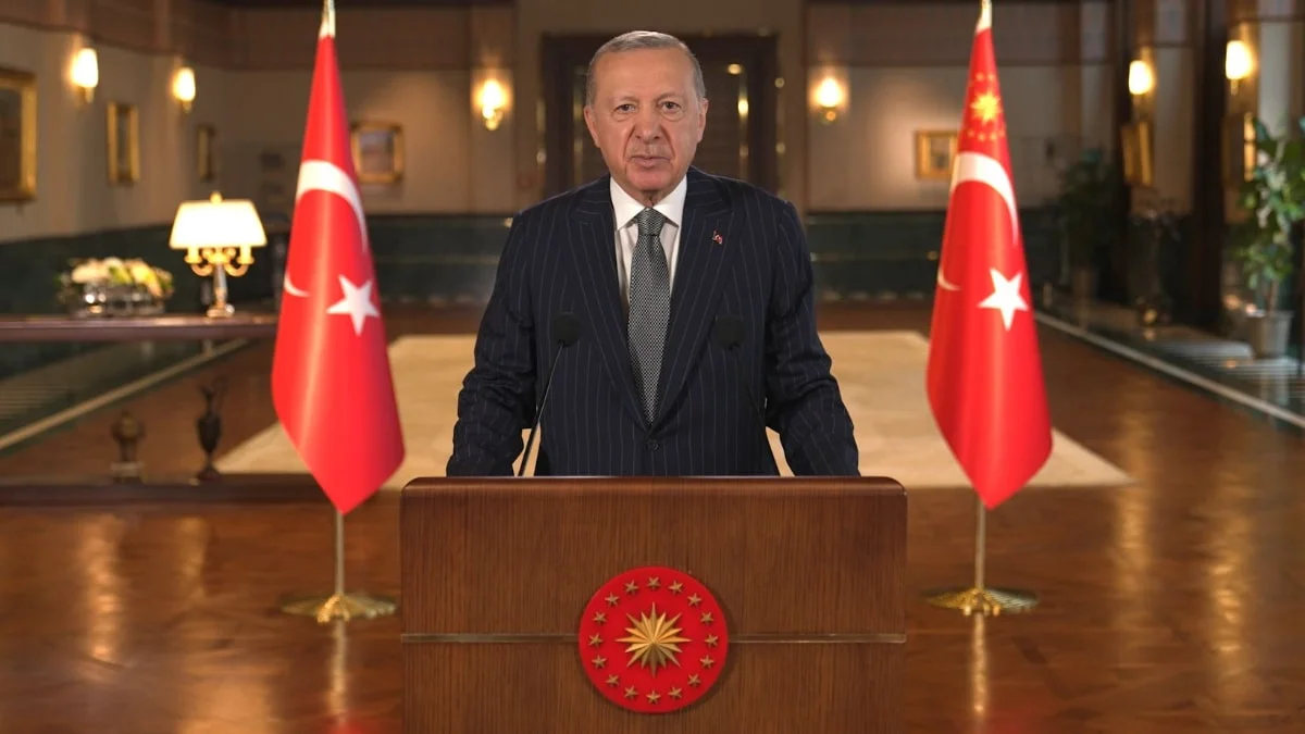 Cumhurbaşkanı Erdoğan'dan Cumhuriyet Bayramı mesajı