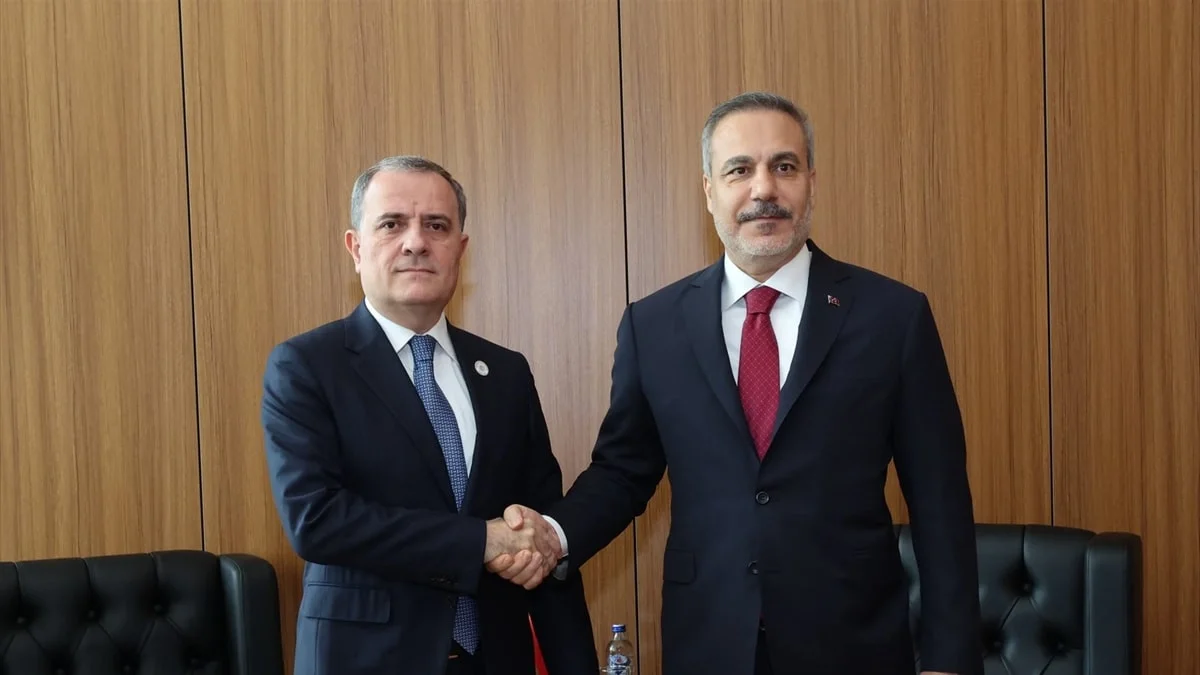 Hakan Fidan, Azerbaycan Dışişleri Bakanı Bayramov'ı kabul etti
