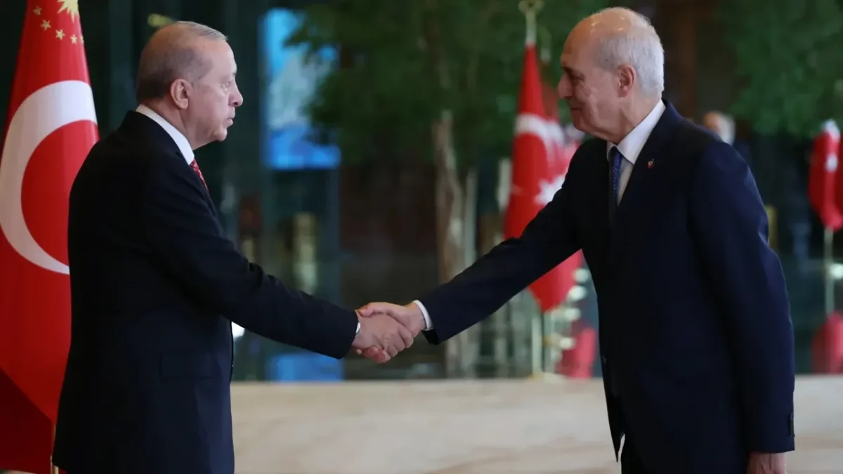 Devlet erkânı Külliye'de buluştu... Erdoğan, tebrikleri kabul etti