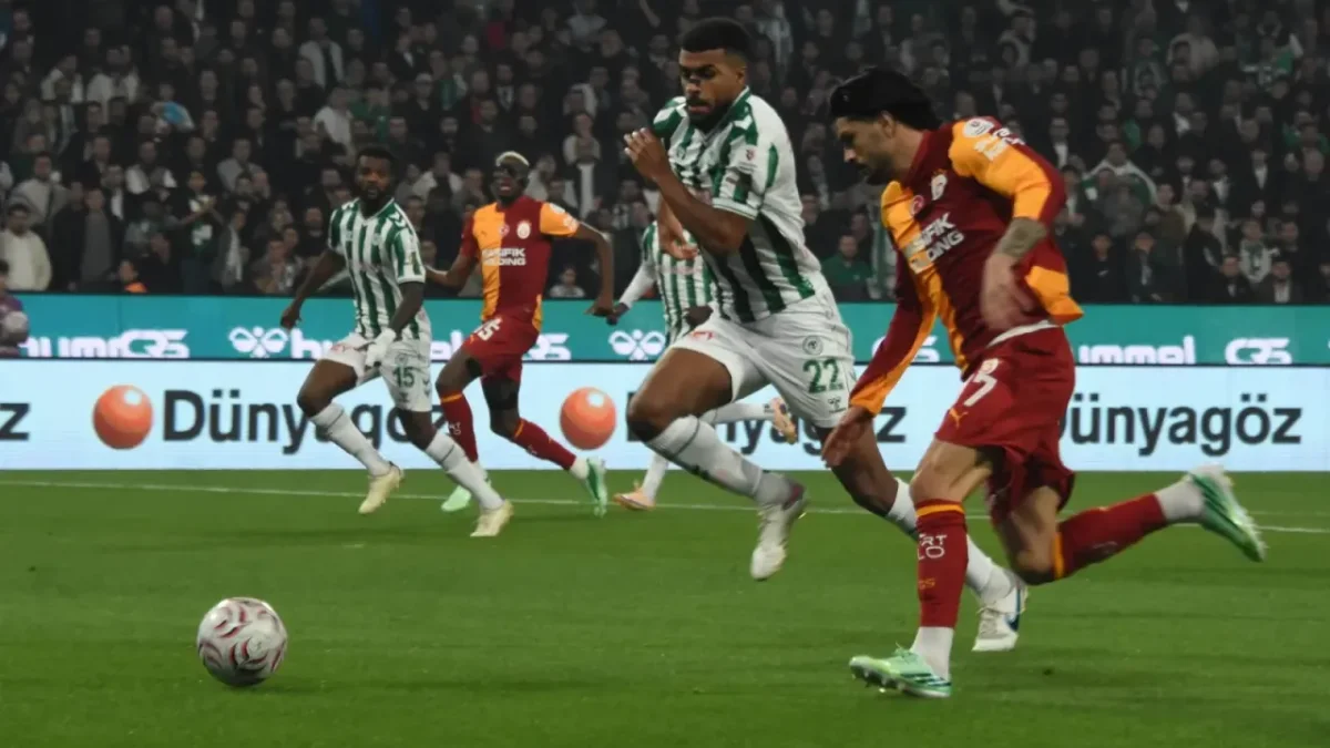 Galatasaray Konya’dan rahat çıktı
